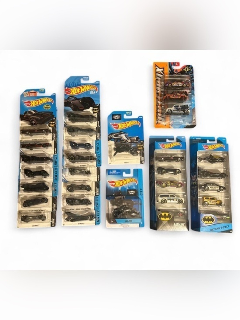 Hot Wheels Matchbox Batman Car Lot (30 cars)